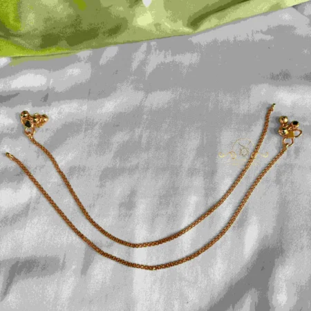 Gold Look Alike Chain Anklets