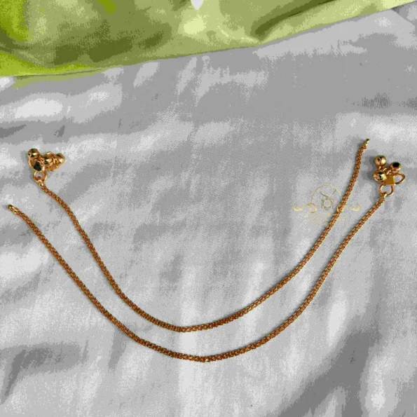 Gold Look Alike Chain Anklets