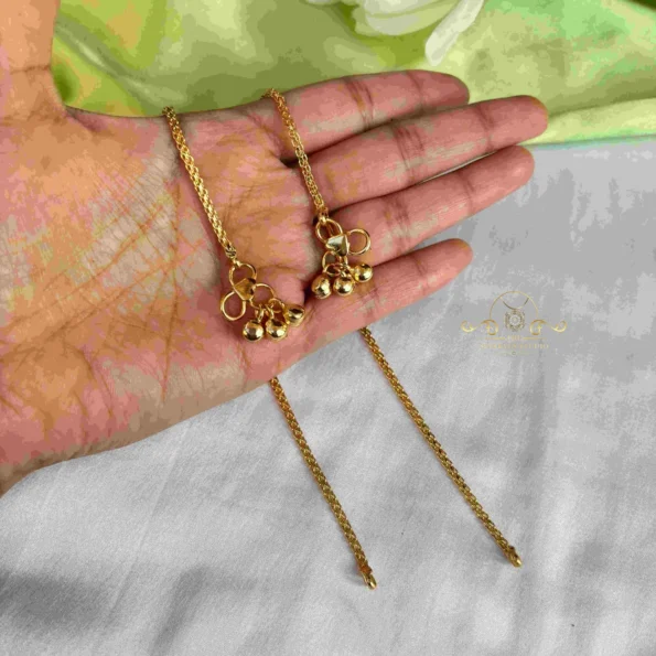 Gold Look Alike Chain Anklets