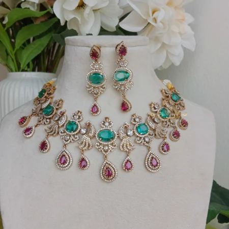 Grand peacock Victorian Set
