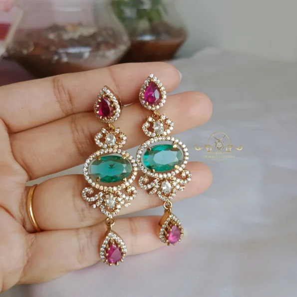 Grand peacock Victorian Set