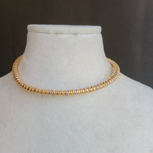 Gold and Silver Hasli Neckset