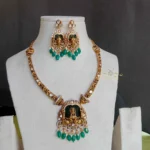 Pretty Lakshmi Ganesha Antique Neckset