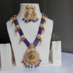 Heritage Purple Beads Victorian Antique Haram