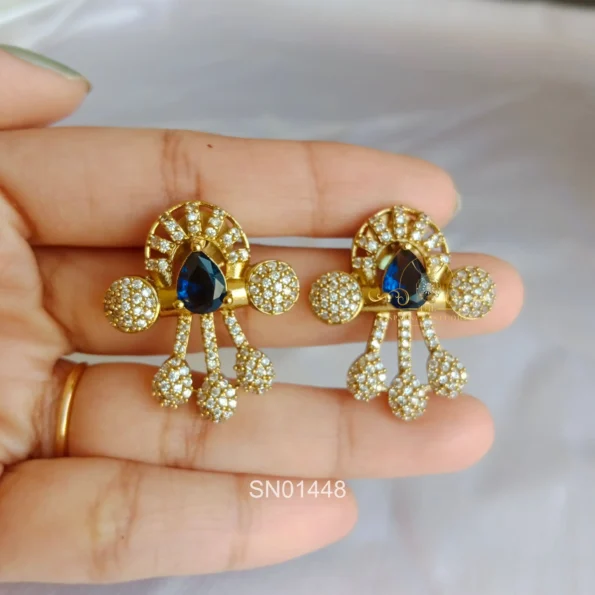 Stylish AD Set with Sapphire