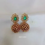 Cute Kemp Jhumkis