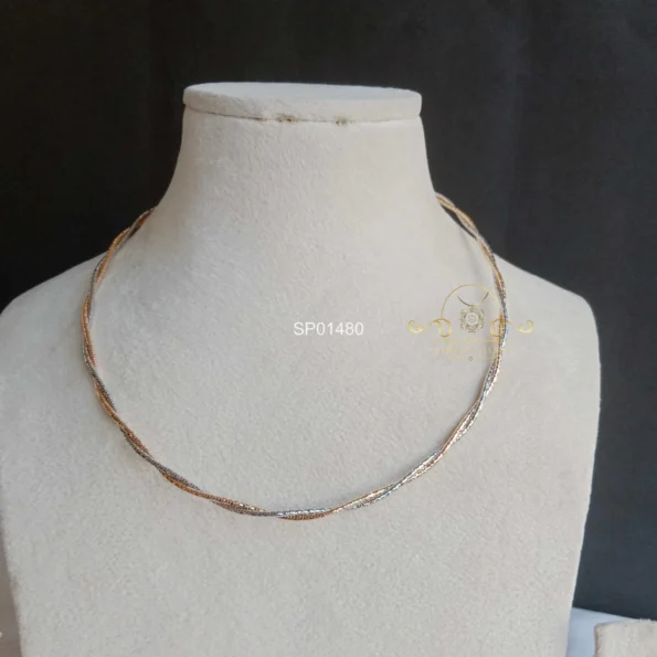 Trendy Gold and Silver Chain