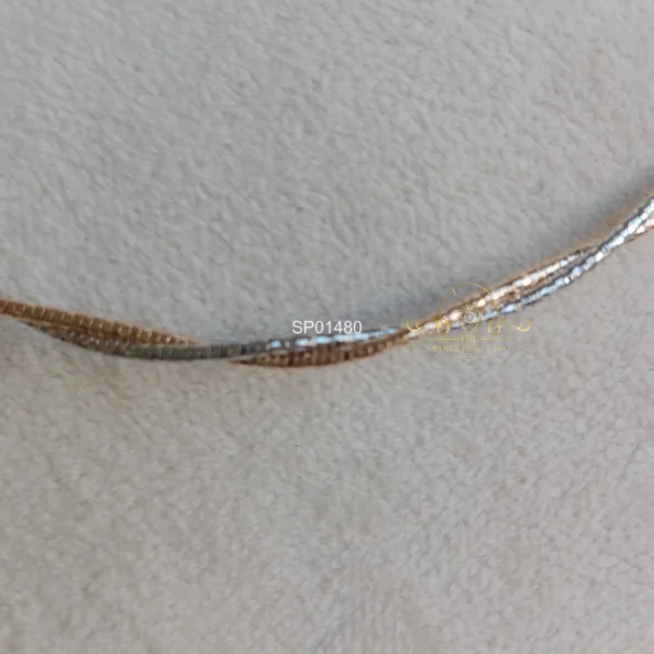 Trendy Gold and Silver Chain