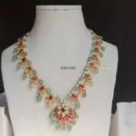 Original Aventurine Bead with Jadau Necklace
