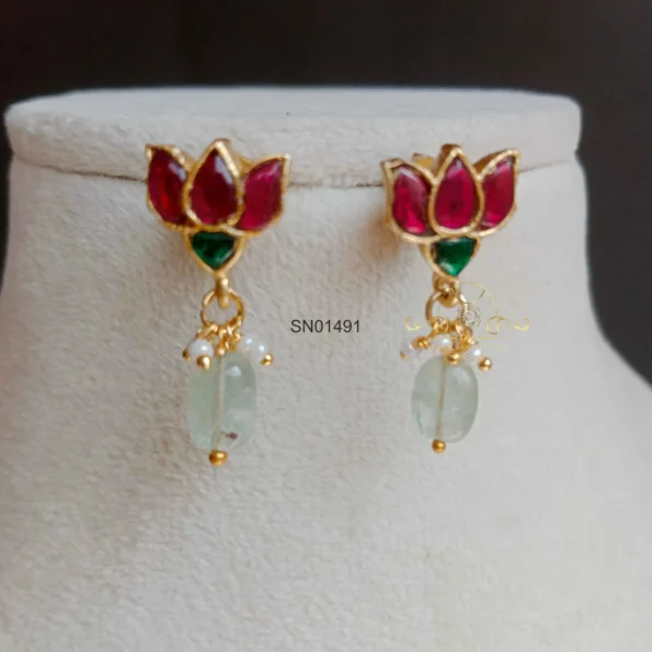 Invisible Lotus Jadau Neckset