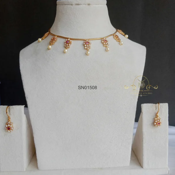 Pretty Ruby and AD Drop Neckset