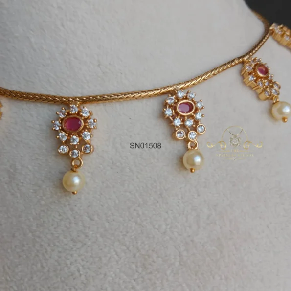 Pretty Ruby and AD Drop Neckset