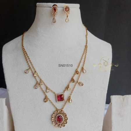 two Layer Ruby and AD Drop Set
