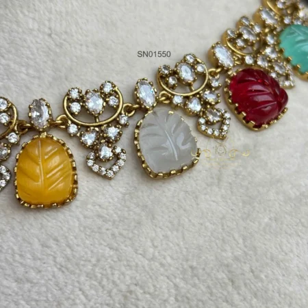 Victorian Multicolor Stone Set