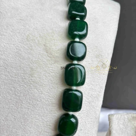 Emerald Bead Neckset