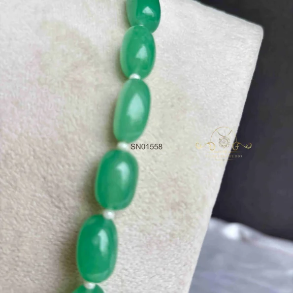Light Green Bead Neckset