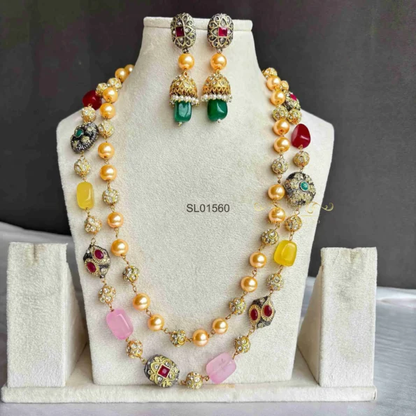 Two Layer Fancy Bead Haram