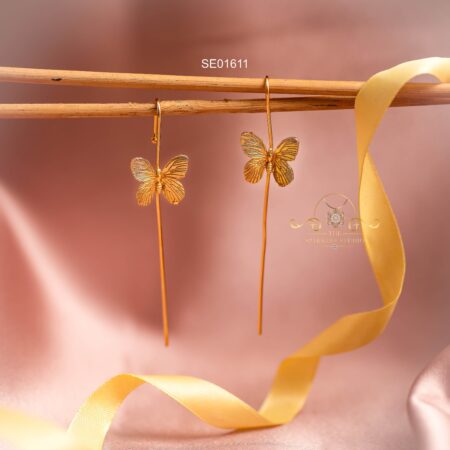 Attractive butterfly ear cuffs