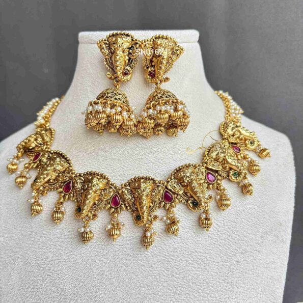 Mesmerising Antique Ganesha Necklace