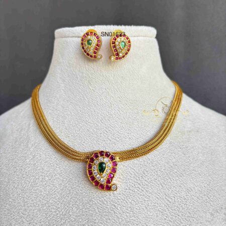 Ethnic Kemp Mango Necklace
