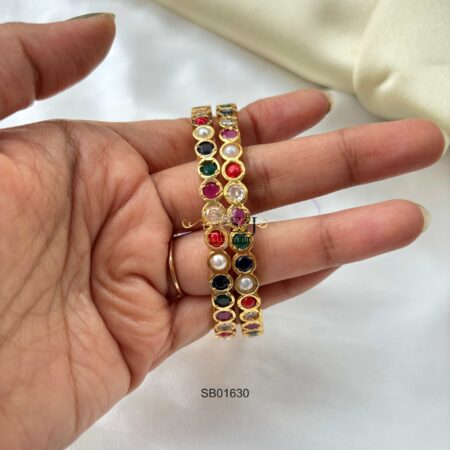 Traditional Narathna Stone Bangles
