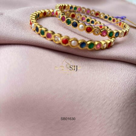 Traditional Narathna Stone Bangles
