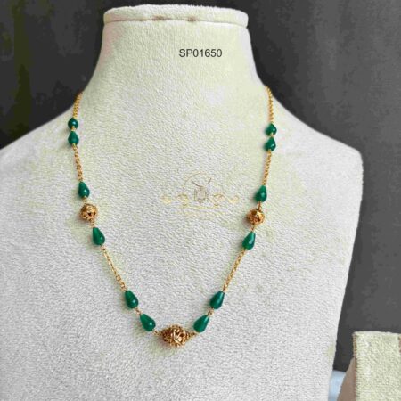 Green Bead Chain