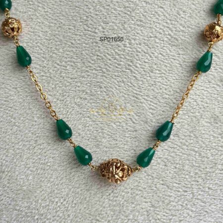 Green Bead Chain