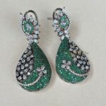 Emerald Drop Earrings