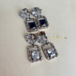 AD Flower Drop Earrings