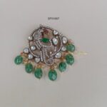 Victorian Massonite Peacock Pendant
