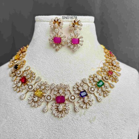 Multicolour Victorian Neckset