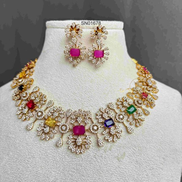 Multicolour Victorian Neckset
