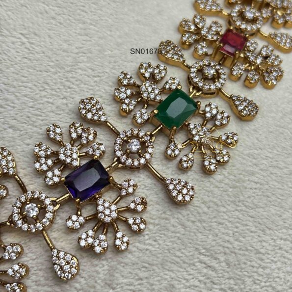 Multicolour Victorian Neckset