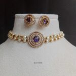 Attractive Two Row Pearl Choker