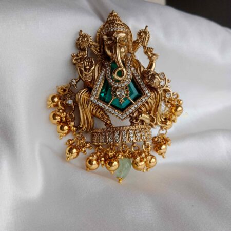 Intricately Designed Ganesha Pendant