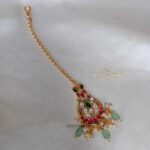 Jadau Lotus Maang Tikka