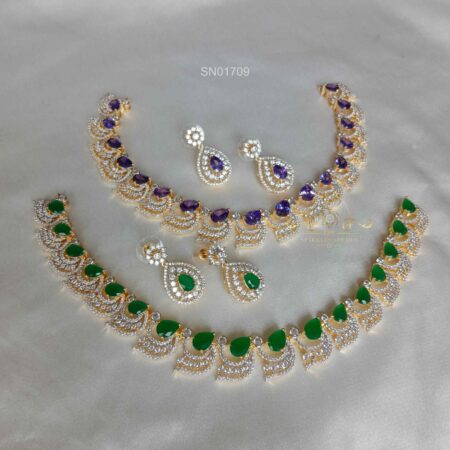 Sanku AD Necklace Set