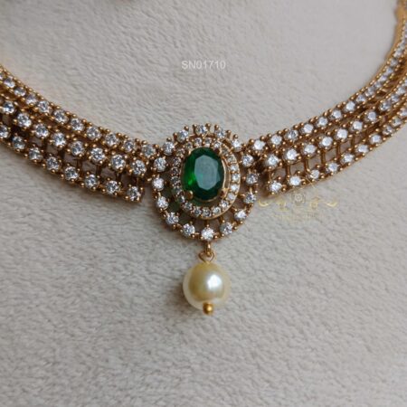 Emerald AD Necklace Set