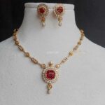 AD Chain with Ruby Pendant