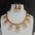 Peacock Guttapusalu Necklace