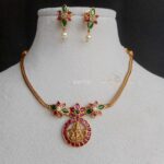 Godess Lakshmi Kemp Pendant Necklace