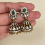 Emerald Victorian Jhumki