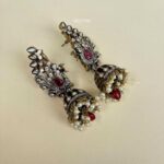 Peacock Victorian Jhumki