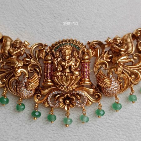 Godess Lakshmi Antique Necklace