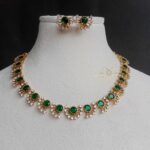 Round Emerald AD Necklace