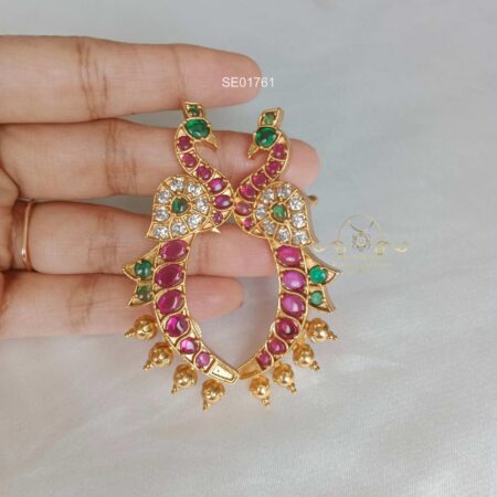 Peacock Kemp Earcuffs