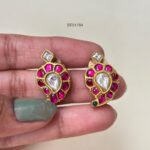 Royal Jadau Mango Earrings