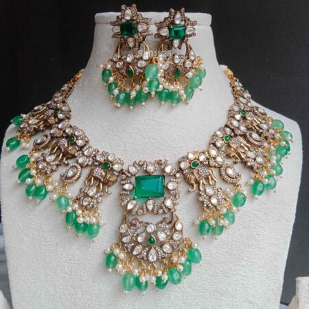 Victorian Elephant Mango Necklace