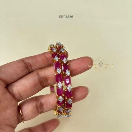 AD Ruby Bangles